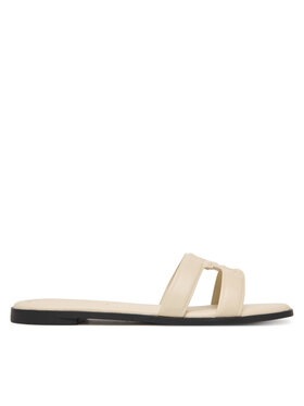 Tommy Hilfiger Tommy Hilfiger Pantoletten FW0FW08671 Écru