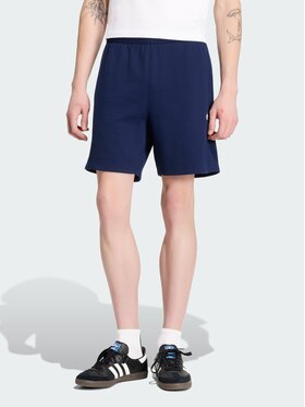 adidas adidas Szorty materiałowe 164781 Niebieski jasny Regular Fit