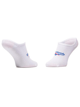 Reebok Set Od 3 Para Unisex Visokih čarapa Niskih čarapa Cl Fo Invisible Sock 3P GG6680 Bijela