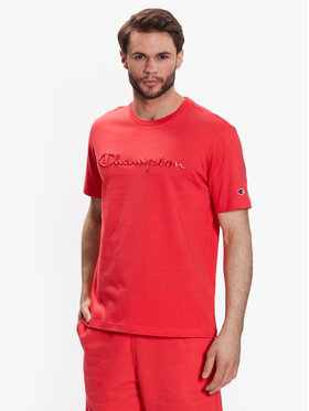 Champion Champion T-Shirt 218490 Czerwony Regular Fit