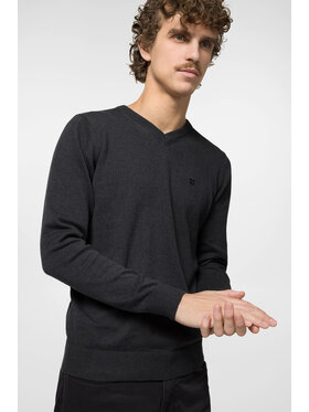 Próchnik Próchnik Sweter PM2 SW073222000024 Czarny Regular Fit