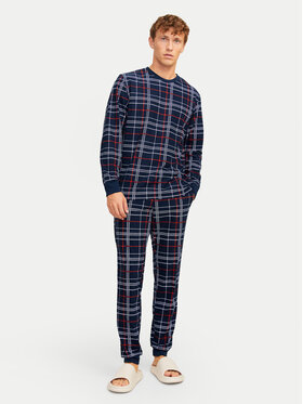 Jack & Jones Jack & Jones Pidžaama 12268512 Tumesinine Loose Fit