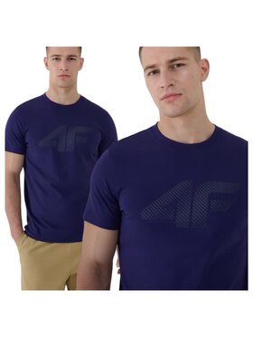 4F 4F T-shirt 4FWMM00TTSHM2257-31S Blu Regular Fit