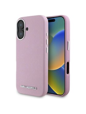 KARL LAGERFELD KARL LAGERFELD Etui na telefon Apple iPhone 16 Różowy