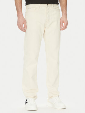 Calvin Klein Jeans Calvin Klein Jeans Džínsy J30J327539 Biela Straight Fit
