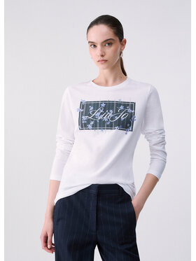 Liu Jo Liu Jo T-shirt WF6346JS923L9613 Bianco Regular Fit
