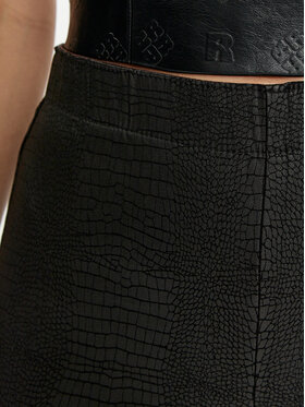 Παντελόνι από απομίμηση δέρματος Cream φωτογραφία