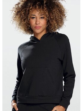 DKaren Sport DKaren Sport Bluza Seattle Czarny Classic Fit