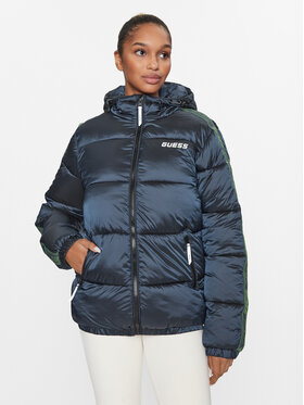 Guess Guess Daunenjacke Z3BL06 WO06I Dunkelblau Regular Fit