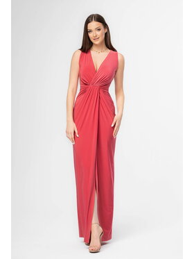 Aurora Aurora Vestito Bocca Corallo Feminine Fit