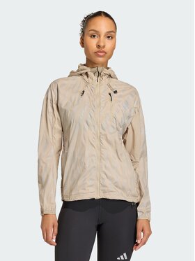 adidas adidas Kurtka do biegania 158822 Brązowy Regular Fit