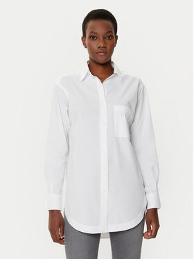 BOSS BOSS Särk 50530981 Valge Relaxed Fit
