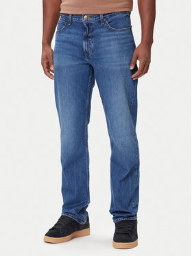 Lee Lee Jeansy West 112364167 Niebieski Straight Fit