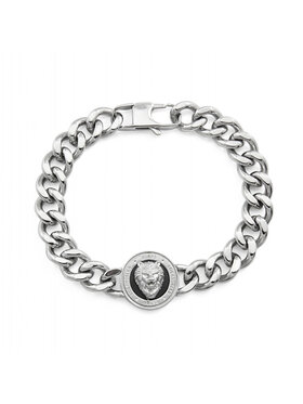 Guess Guess Bransoletka JUMB01314JWSTBKL Srebrny