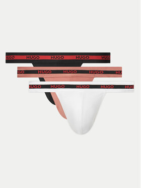 HUGO HUGO Komplet 3 par slipów Jock Strap 50532616 Kolorowy
