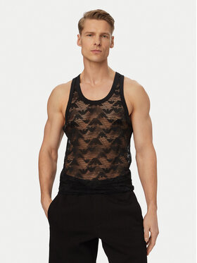 Emporio Armani Emporio Armani Tank top marškinėliai EM002156 AF16108 FC039 Juoda Regular Fit