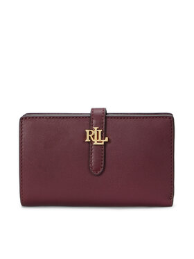LAUREN RALPH LAUREN LAUREN RALPH LAUREN Duży Portfel Damski 432915358004 Bordowy