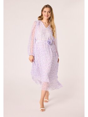 QUIOSQUE QUIOSQUE Sukienka codzienna QUIOSQUE 4UC028310 Żółty Regular Fit