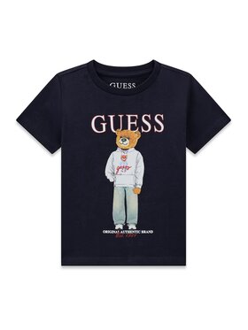 Guess Kids Guess Kids T-Shirt 183054 Modrá Classic Fit