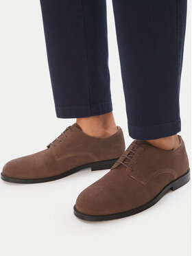 Calvin Klein Calvin Klein Scarpe basse Ess Rubber Derby Su HM0HM02269 Marrone scuro