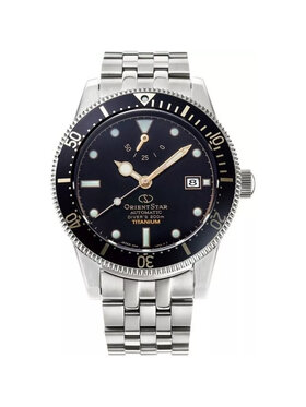 Orient Star Orient Star Zegarek RE-AU0702B00B Srebrny