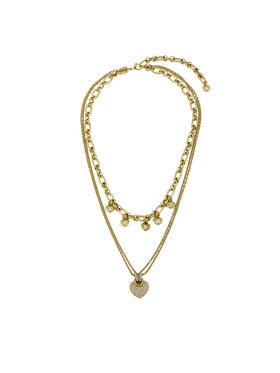 Guess Guess Ogrlica JUBN05 208JW Zlatna