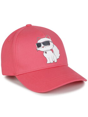 Karl Lagerfeld Kids Karl Lagerfeld Kids Czapka z daszkiem Z11052/43D Pomarańczowy