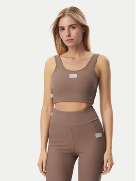 EA7 Emporio Armani EA7 Emporio Armani Sportski grudnjak 7W001337 AF15721 U6041 Svijetlo smeđa