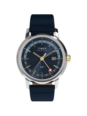 Timex Timex Zegarek TW2Y47900 Niebieski