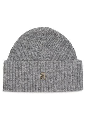 Tommy Hilfiger Tommy Hilfiger Mütze Th Evening Beanie AW0AW15319 Grau