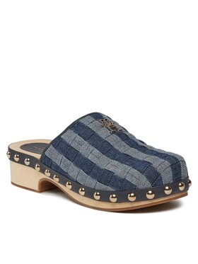Tommy Hilfiger Tommy Hilfiger Natikače Denim Contrast Clog FW0FW07410 Tamnoplava
