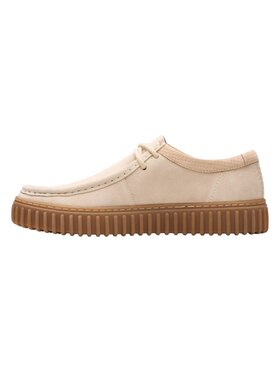 Clarks Clarks Pantofi Torhill Low 26180906 Écru