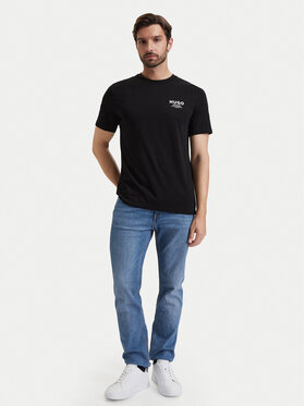 HUGO HUGO T-Shirt Nesptee 50572740 Czarny Regular Fit