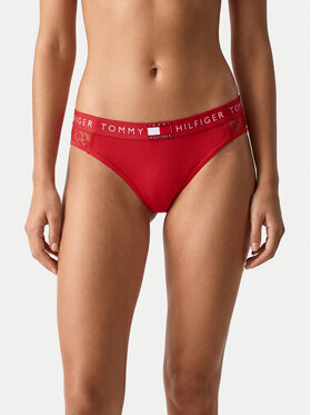 Tommy Hilfiger Tommy Hilfiger Klassischer Damenslip UW0UW06681 Rot
