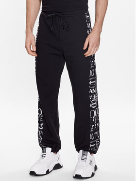 Versace Jeans Couture Versace Jeans Couture Jogginghose Logo 74GAA316 Schwarz Regular Fit