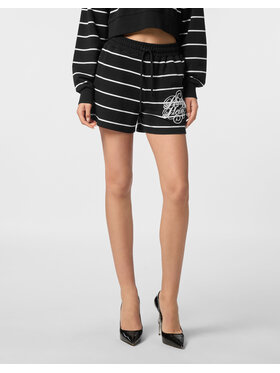PHILIPP PLEIN PHILIPP PLEIN Pantaloncini sportivi 24611 Nero Active Fit