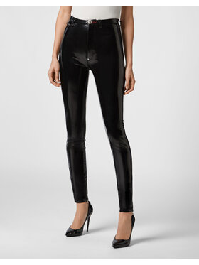 PHILIPP PLEIN PHILIPP PLEIN Legíny 30892 Černá Skinny Fit