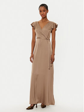 Vila Vila Coctailkleid Enna 14100345 Braun Regular Fit