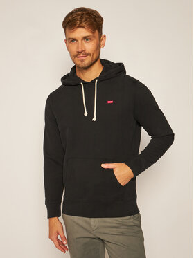 Levi's® Levi's® Džemperis ar kapuci New Original 34581-0001 Melns Regular Fit