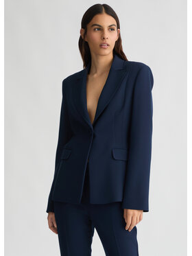 Liu Jo Liu Jo Kurtka damska CA5380T2957X023A Błękitny Slim Fit