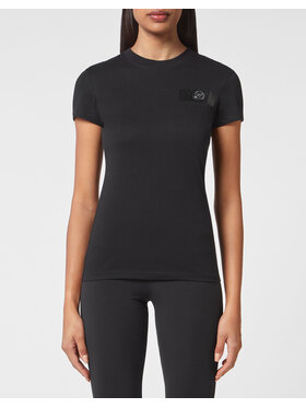 Plein Sport Plein Sport Tričko 1595 Čierna Regular Fit