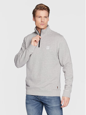 Boss Boss Mikina Zetrust 50468926 Sivá Regular Fit