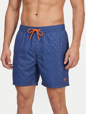 Guess Guess Pantaloni scurți pentru înot F6GT26 WG2A2 Albastru Regular Fit