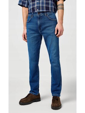 Wrangler Wrangler Jeansy Larston Niebieski Slim Fit