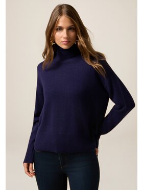 Oltre Oltre Maglione M520E001897N034 Blu Over Fit