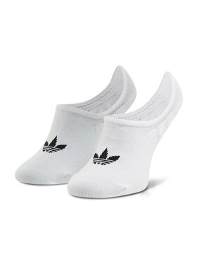 Adidas Set Od 3 Para Unisex Visokih čarapa Niskih čarapa No-Show Socks 3P FM0676 Bijela