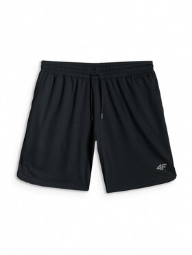 4F 4F Szorty sportowe NO LIMITS Czarny Regular Fit