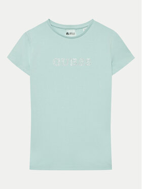 Guess Guess Футболка J4RI49 J1314 Зелений Regular Fit