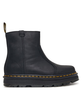 Dr. Martens Dr. Martens Μποτάκια Zebzag Rigger Black Wyoming DM42662001 Μαύρο