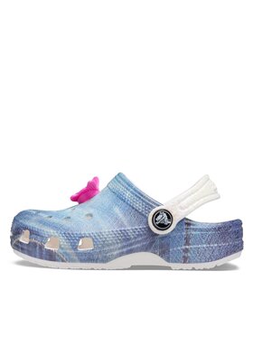 Crocs Natikače Classic Denim Clog T 208302 Bijela